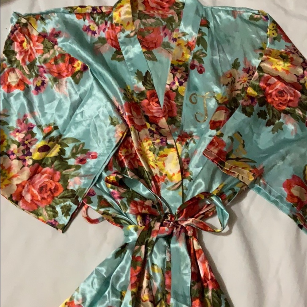 Beautiful Floral Bathrobe